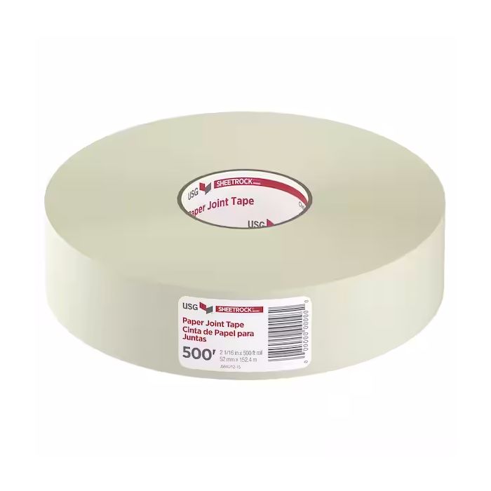 USG 2-1/16" x 500' Sheetrock Paper Drywall Joint Tape