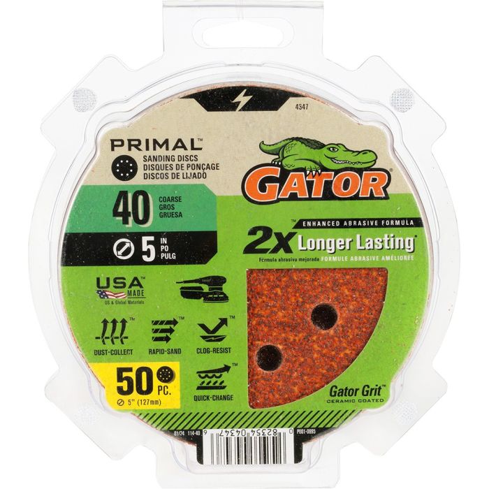 Gator Hook & Loop Power Sanding Discs