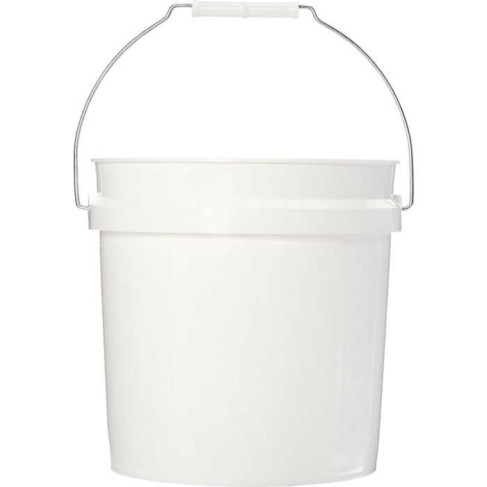 IPL / Leaktite 2gal White Plastic Pail w/ Handle