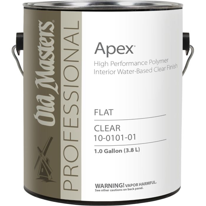 Old Masters 1gal Flat Apex High Performance Polymer Interior Water-Based Clear Finish
