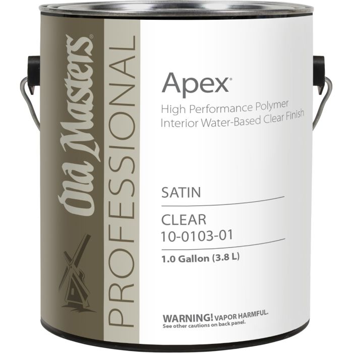 Old Masters 1gal Satin Apex High Performance Polymer Interior Water-Based Clear Finish