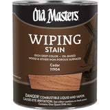 Old Masters Wiping Stains