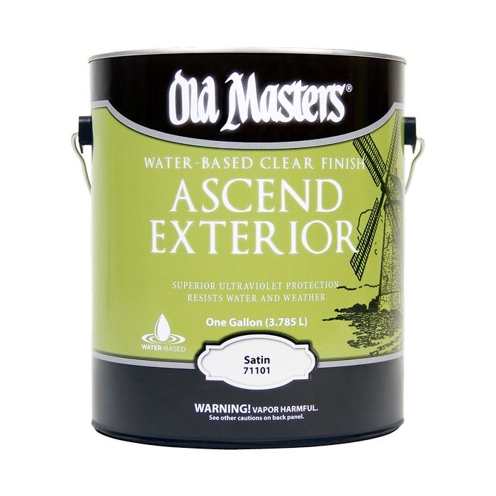 Old Masters Ascend Exterior Water-Based Clear Finishes