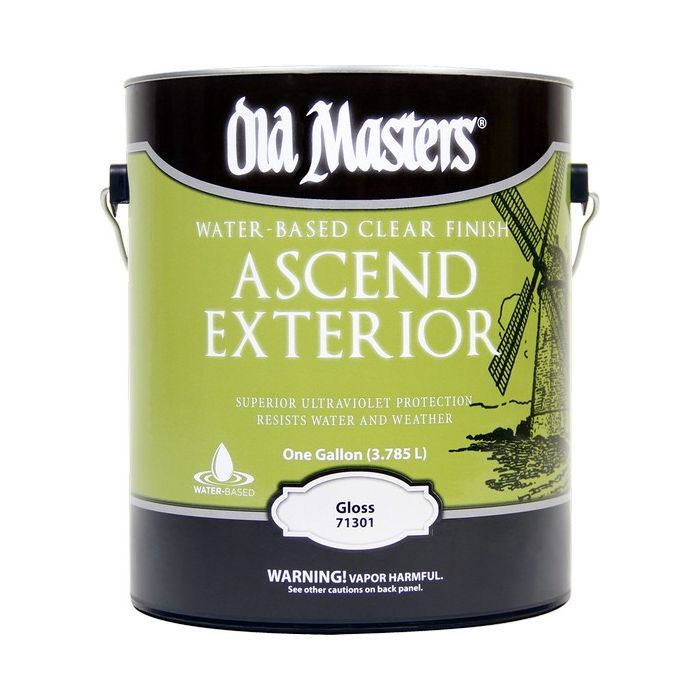 Old Masters Ascend Exterior Water-Based Clear Finishes