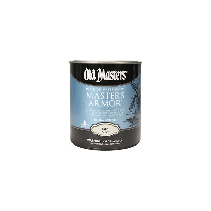 Old Masters Masters Armor Interior Water-Based Finishes