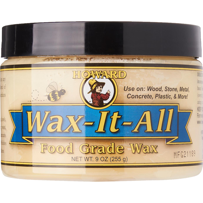 Howard 9oz Wax-It-All Food-Grade Wax