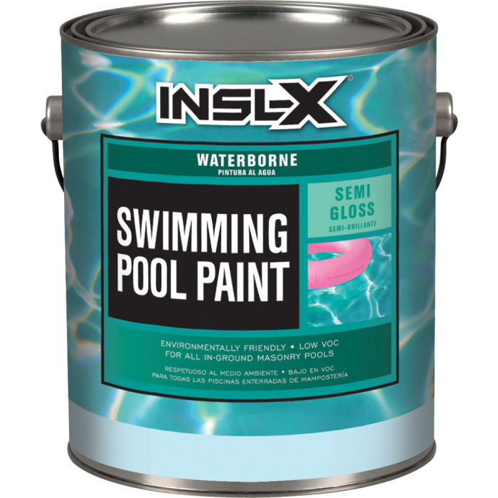 Insl-X Gallon Waterborne Semi-Gloss Pool Paints