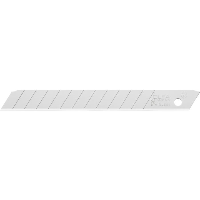 OLFA AB-50S 9mm 13-Pt Stainless-Steel Precision Snap-Off Blades (50pk)