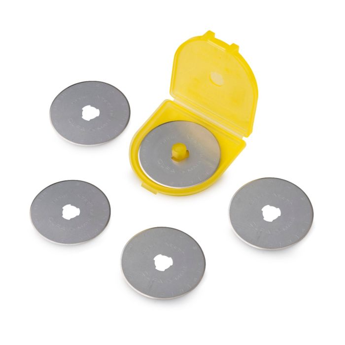 OLFA 45mm Tungsten Steel Rotary Blade for use w/ 45-C 5pk