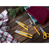 OLFA Cushioned Grip Graphic Art Knife w/ 4 Assorted Blades