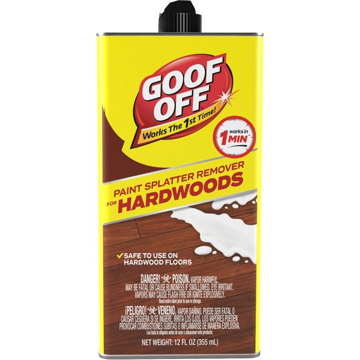 Goof Off 12oz Latex Paint Remover for Hardwood Floors