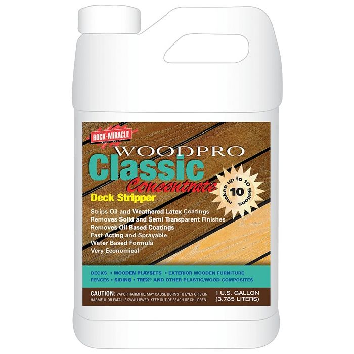 Rock Miracle 1gal Classic Deck Stripper Concentrate (Case of 4)