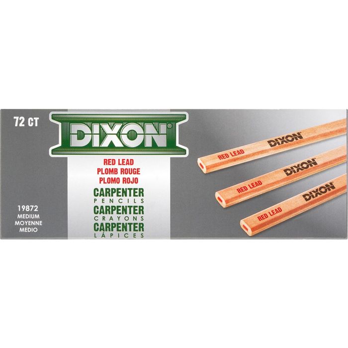 Dixon Red Core Carpenter Pencil (12pk)