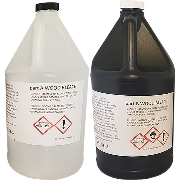 Go Professional Wood Bleaching Kit (1gal Part A & 1gal Part B)