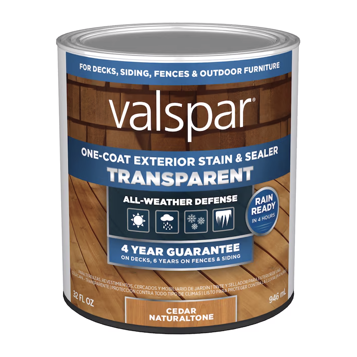 Valspar One-Coat Stains & Sealers