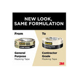 3M 2020 Scotch Contractor Grade Masking Tape for Painting (Indoor & Outdoor)