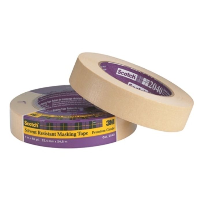 3M 2040 Scotch Solvent Resistant Masking Tapes