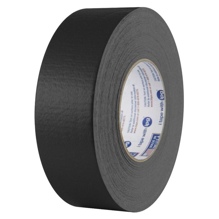 IPG 1.88" x 180' Black Utility Duct Tape (Case of 24)