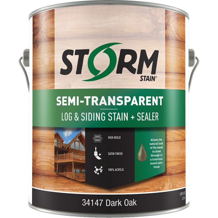 Storm One Gallon Stains Sealers and Finishes