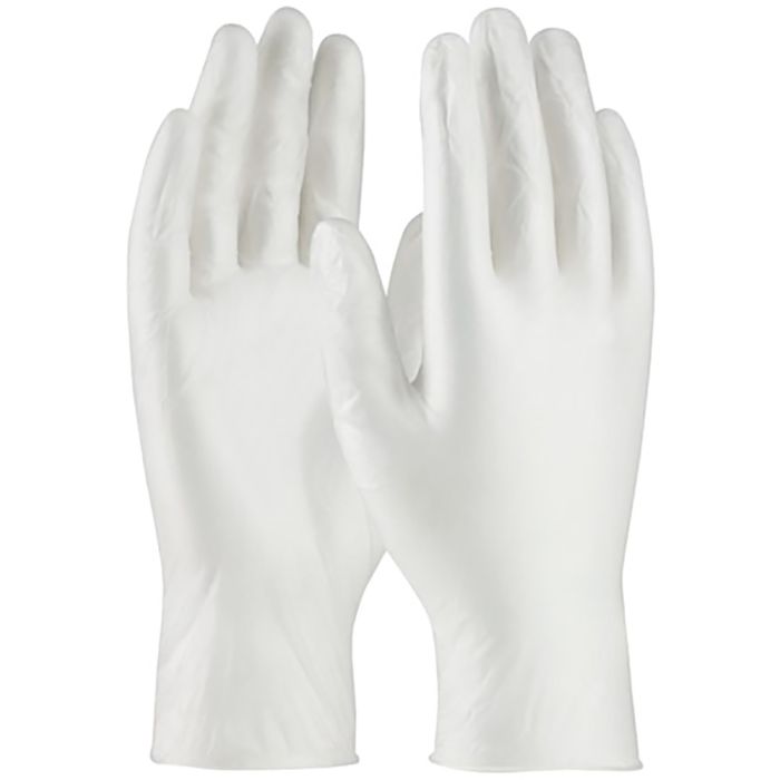 PIP Ambi-Dex 64-V3000/L Disposable Vinyl Ind. Grade Clear Powdered 3 Mil Large Gloves 100Pk