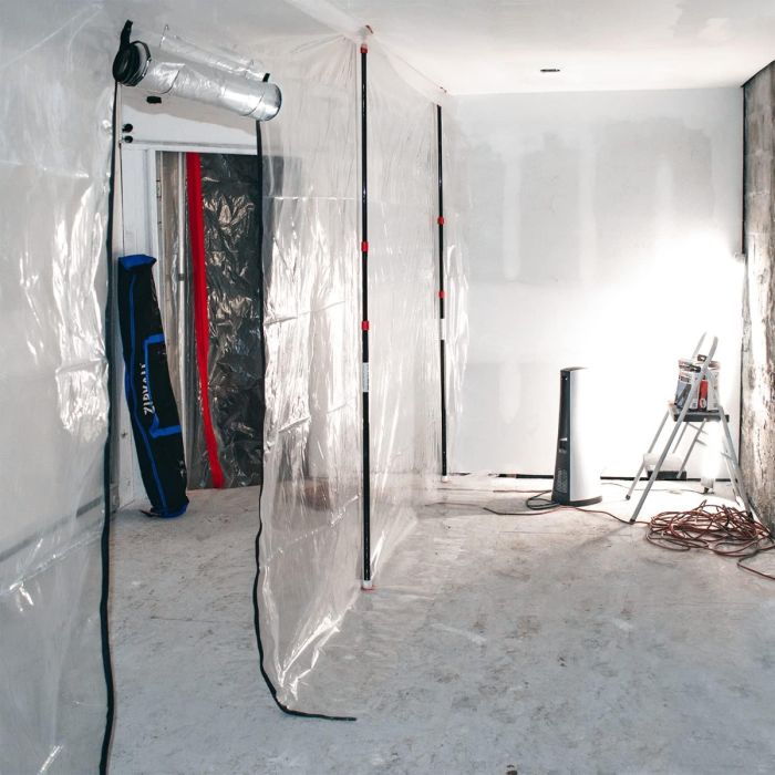 ZipWall 10 ft. Spring Loaded Dust Barrier Poles (4 Pack)