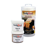System Three 8 oz. Kit Sculpwood Two Part Epoxy 4 oz. Resin & 4 oz. Hardener