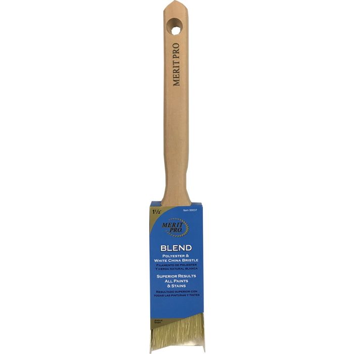 Merit Pro White China Bristle/Polyester Brushes