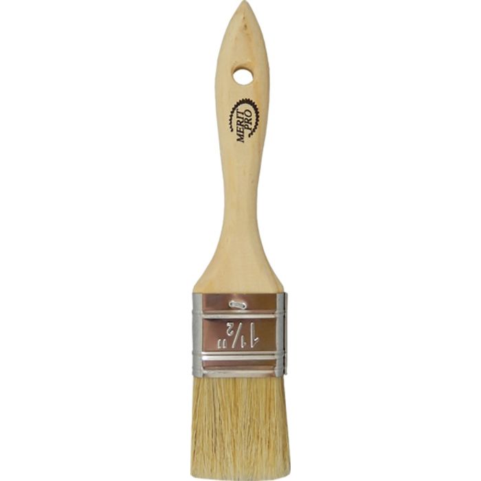 Dynamic 1-1/2" White Bristle Double Thick Chip Brush (Case of 36)