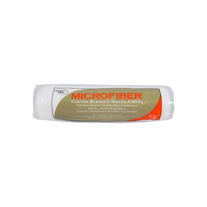 Merit Pro 9" x 1/2" Nap Microfiber Roller Cover