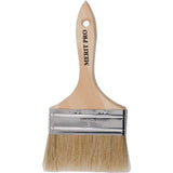 Dynamic 4" White Bristle Chip Brush (Case of 12)