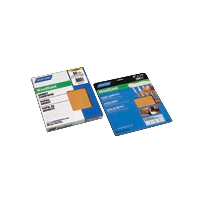 Norton 9" x 11" P180A Adalox Open Coat Paper Sheets (100 per Pack)