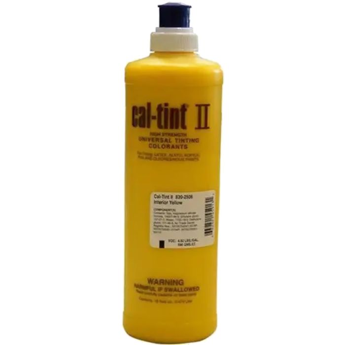 Chromaflo 1pt Interior Yellow Cal-Tint II Universal Tinting Colorant