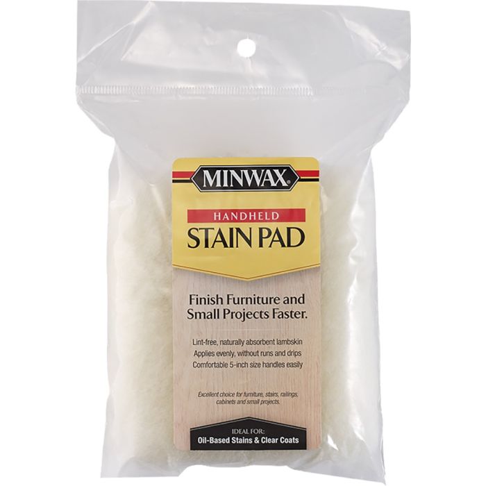 Minwax 5" Lambskin Handheld Stain Pad