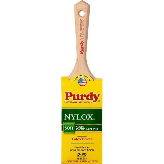 Purdy 100% Dyed Nylon Nylox Paint Brushes