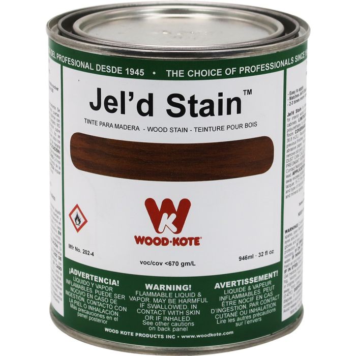Wood Kote Jel'd Semi-Transparent Stains