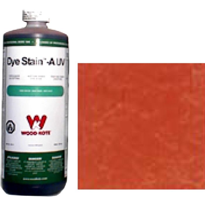 Wood Kote 1qt Dyestain Light Red Mahogany