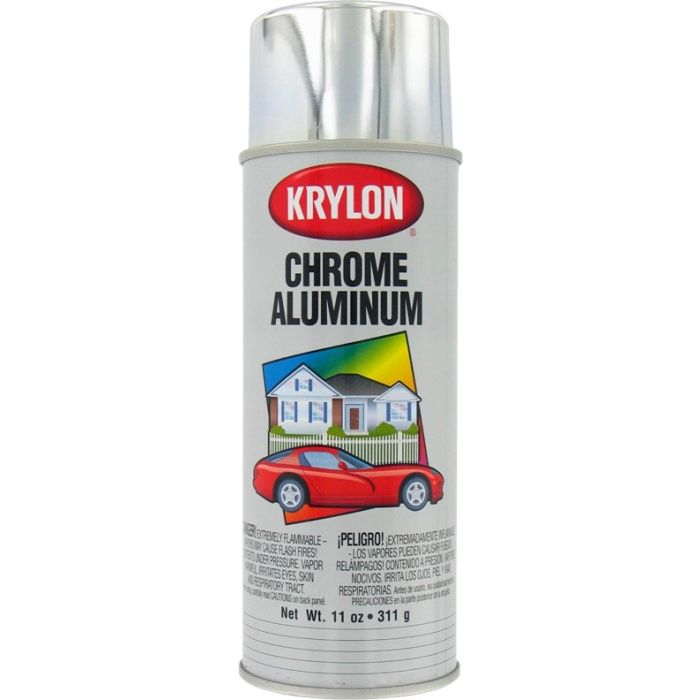 Krylon 12oz Metallic Chrome Aluminum Spray Paint