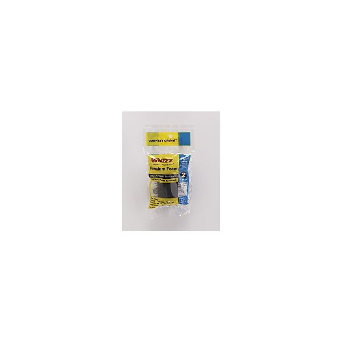 Whizz 2" Premium Black Foam Mini Roller