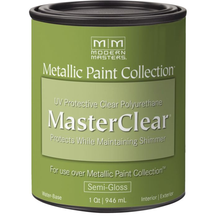Modern Masters Masterclear Protective Clear Metallic Topcoat