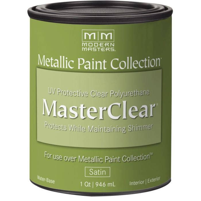 Modern Masters Masterclear Protective Clear Metallic Topcoat