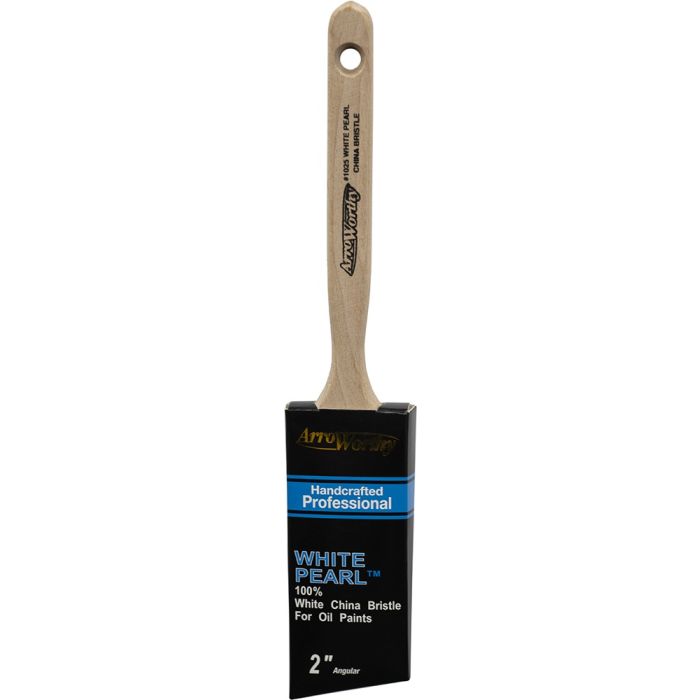 ArroWorthy White China Bristle Professional Paint Brushes