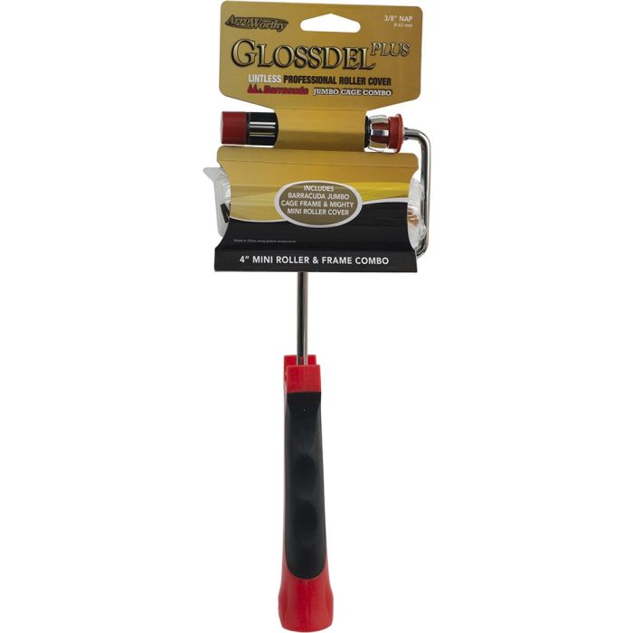 ArroWorthy 11" x 4" Jumbo Cage Frame w/ 3/8" Nap Glossdel Plus Roller Cover