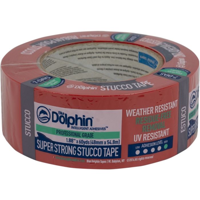 Blue Dolphin 1.88" x 60yd Stucco Tape