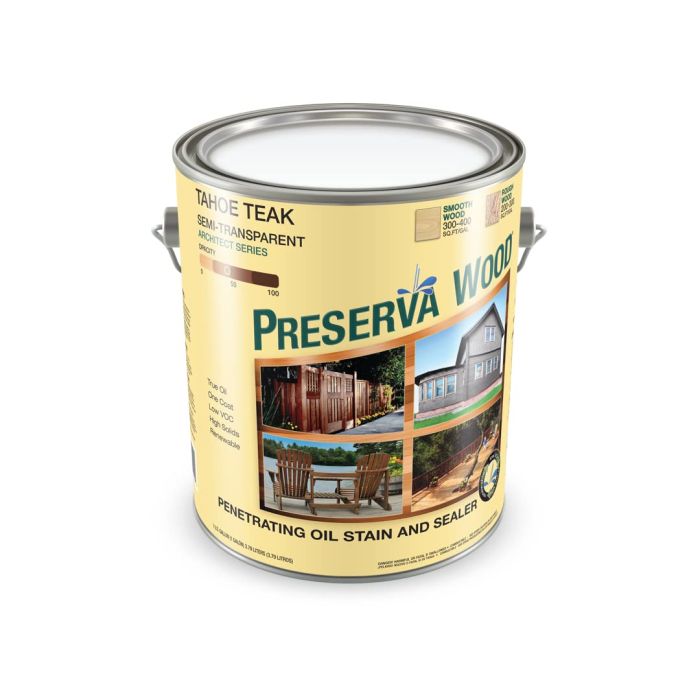 Preserva Wood Penetrating Oil Stain & Sealers