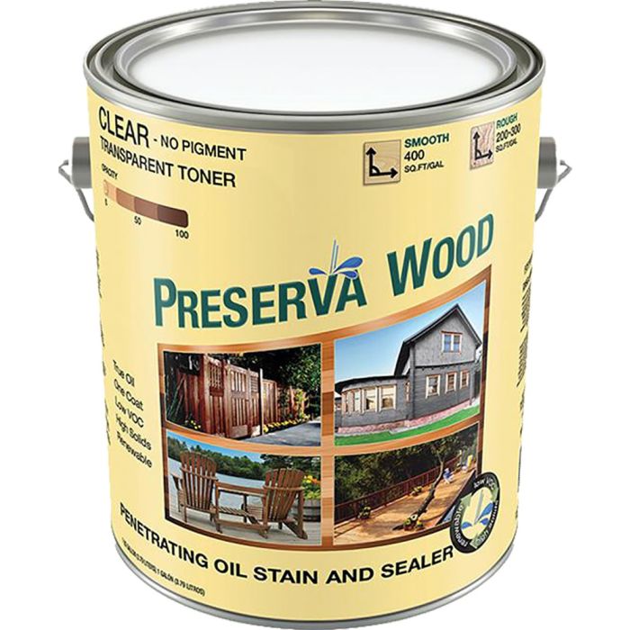 Preserva Wood Penetrating Oil Stain & Sealers