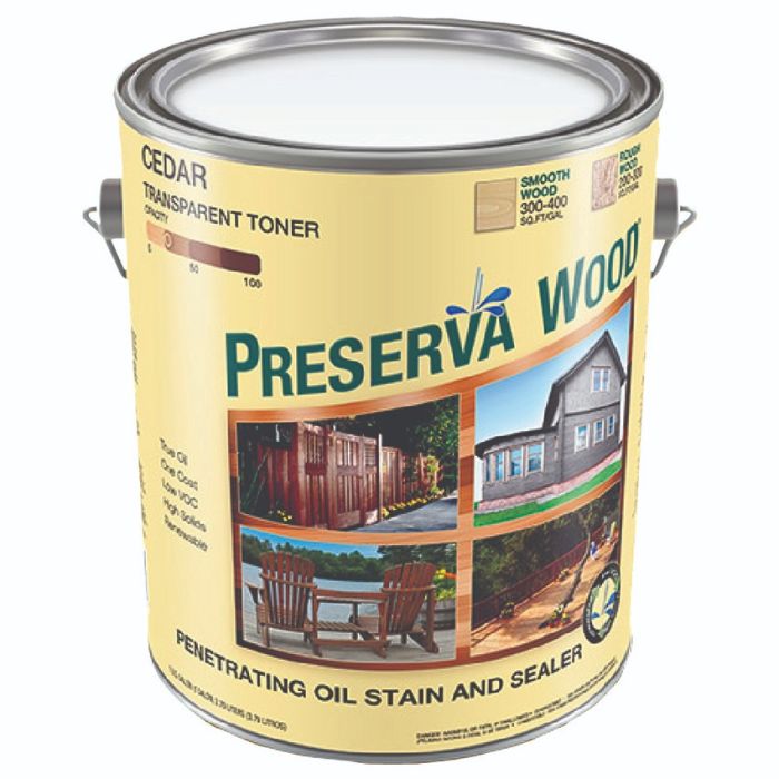 Preserva Wood Penetrating Oil Stain & Sealers