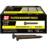 Grip-Rite Fluted Masonry Nail