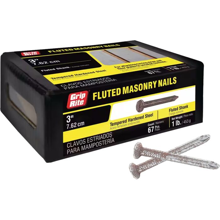 Grip-Rite Fluted Masonry Nail