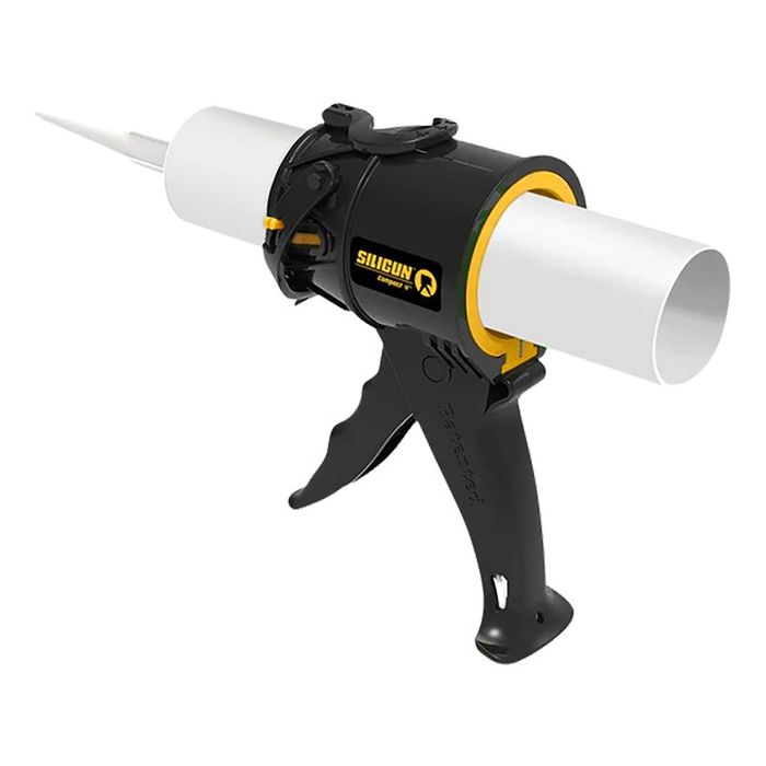 SILIGUN 10oz Compact Plastic Body Caulk Gun (12:1 Thrust Ratio)