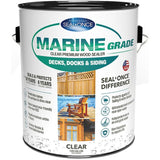 Seal-Once Marine Grade Pre-Mixed Semi-Transparent Premium Wood Stain & Sealer